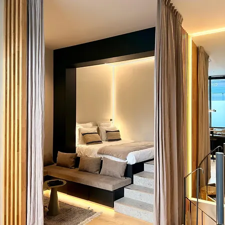Luxury 2br Le Marais Ac Courtyard شقة